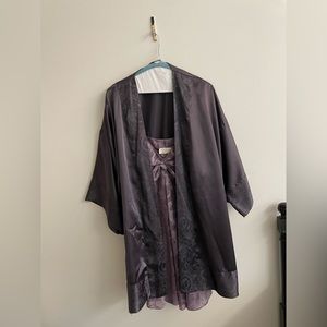 Vintage Victoria Secret Robe and Slip